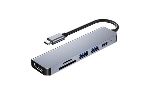 CONCENTRATEUR TYPE C VERS HDTV (6 en 1)